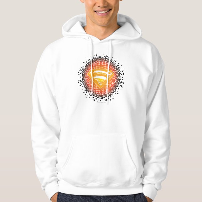 Superman Stylized | Cracklogos Hoodie (Vorderseite)