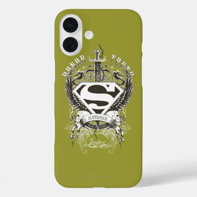 Superman Stylized | Ehrenzeichen, Wahrheitszeichen Case-Mate iPhone Hülle (Rückseite)