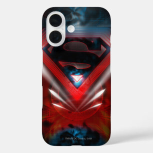 Superman Stylized   Futuristisches Logo iPhone 16 Hülle
