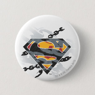 Superman Stylized   Logos für Ketten Button