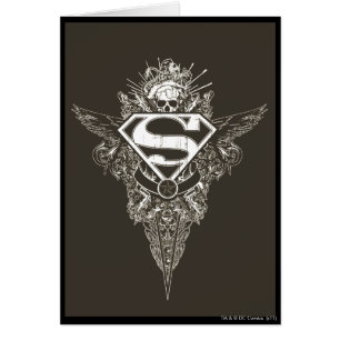 Superman Stylized   Stern- und Skull-Logo