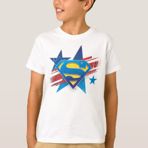 Superman Stylized   US FLAGGE T-Shirt