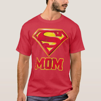 Superman Super Mom Geschenk T-Shirt