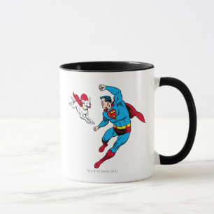 Superman und Krypto 2 Tasse