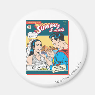 Superman und Lois Comic Magnet