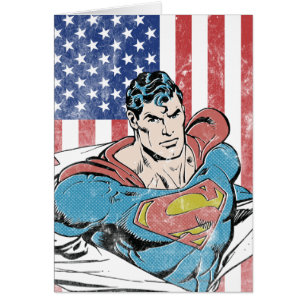Superman & US-Flagge