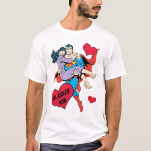 Superman-Valentinstag   Ich fange dich T-Shirt