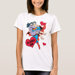 Superman-Valentinstag Ich fange dich T-Shirt