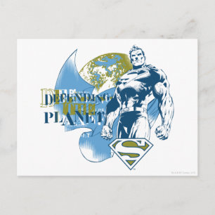 Superman   Verteidigung des Planeten Postkarte