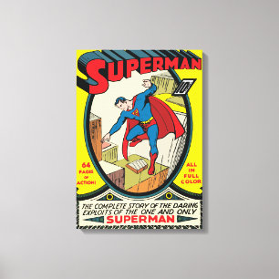 Superman (vollständige Geschichte) Leinwanddruck
