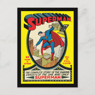 Superman (vollständige Geschichte) Postkarte