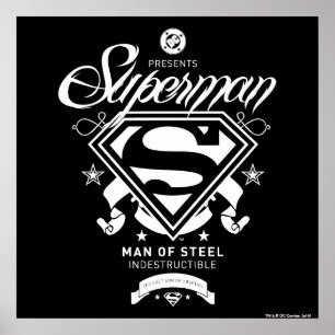 Superman-Wappen Poster