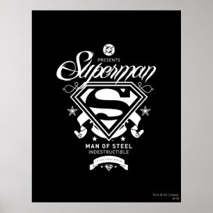 Superman-Wappen Poster