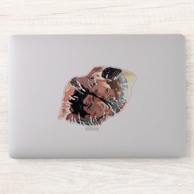 Superman/Wonder Woman Comic Cover #11 Variante Aufkleber (Computer)