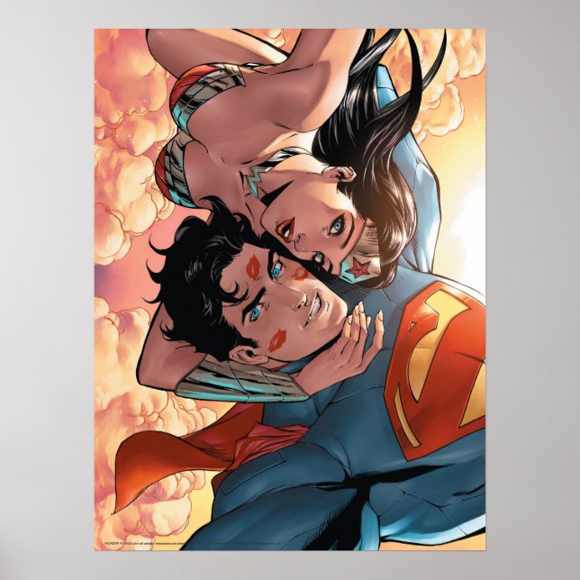 Superman/Wonder Woman Comic Cover #11 Variante Poster (Vorne)