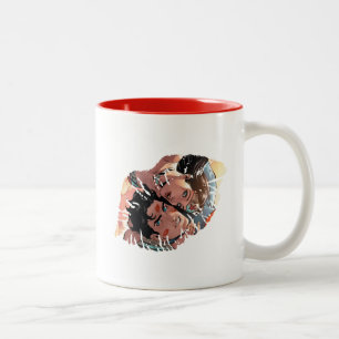 Superman/Wonder Woman Comic Cover #11 Variante Zweifarbige Tasse