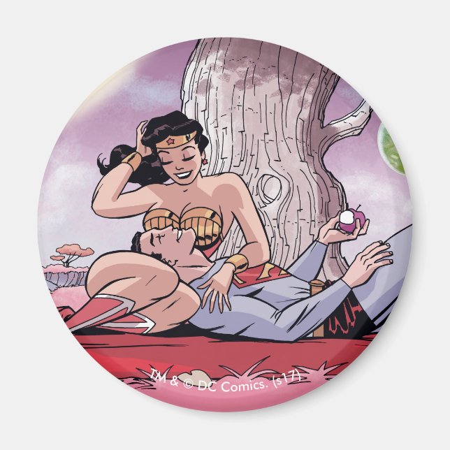 Superman/Wonder Woman Comic Cover #14 Variante Magnet (Vorne)