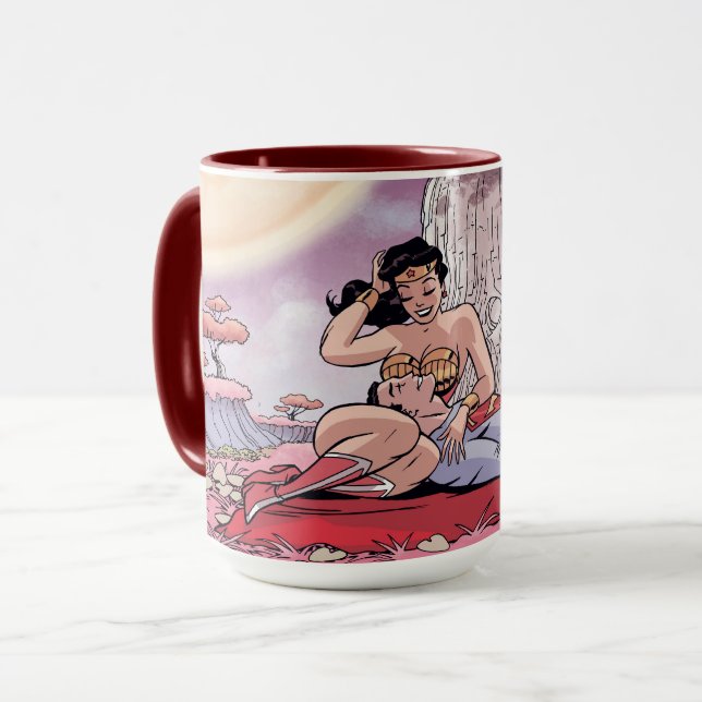 Superman/Wonder Woman Comic Cover #14 Variante Tasse (Vorderseite Links)
