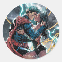 Superman/Wonder Woman Comic Werbekunst