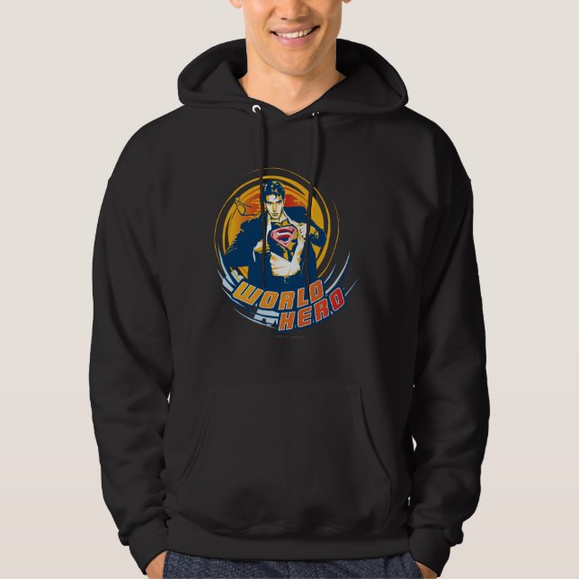 Superman World Hero Hoodie (Vorderseite)