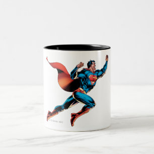 Superman Yells Zweifarbige Tasse