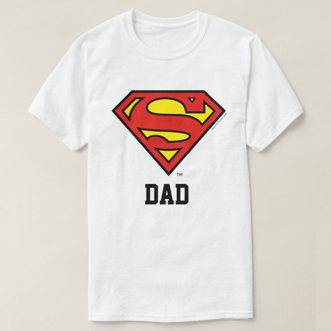 Supermann| Super Vater T-Shirt (Design vorne)