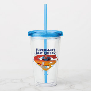 Supermans bester Freund Acryltrinkbecher