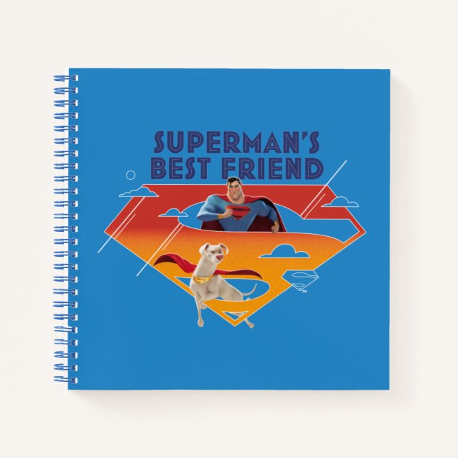 Supermans bester Freund Notizbuch (Vorderseite)