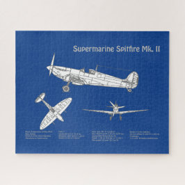 Supermarine Spitfire - Flugzeugkonzept ABD Puzzle