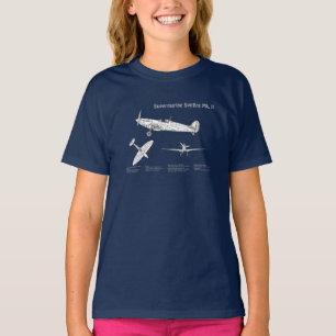 Supermarine Spitfire - Flugzeugkonzept ABD T-Shirt