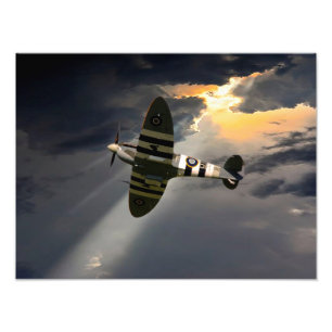 Supermarine Spitfire Fotodruck