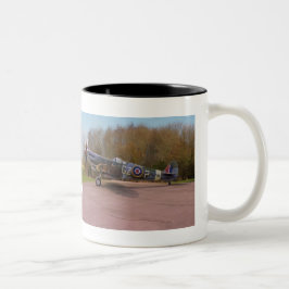 Supermarine Spitfire HF Mk. IXe MJ730 Zweifarbige Tasse