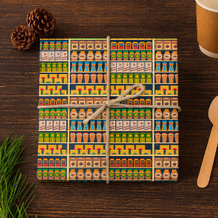Supermarkt-Regal-Packpapier Geschenkpapier