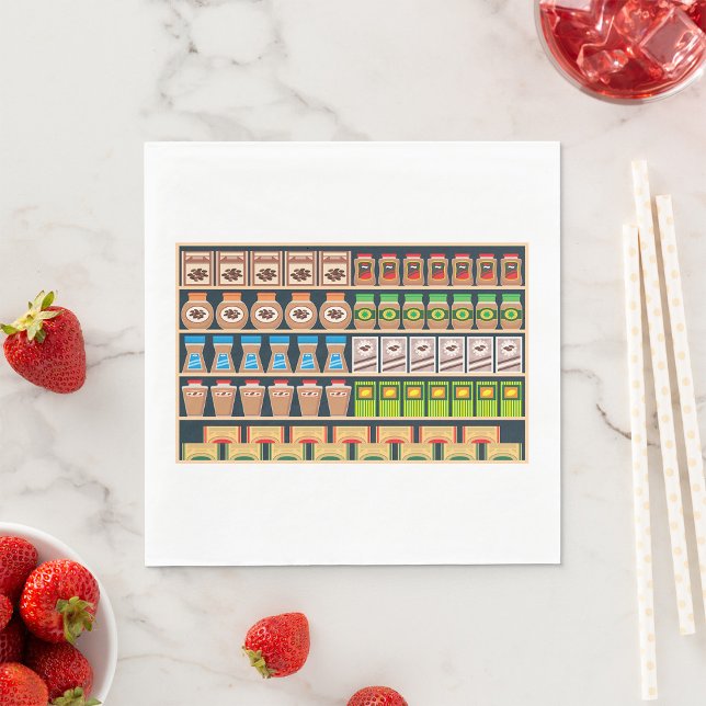 Supermarkt-Verkaufsbücher Napkins Serviette (Von Creator hochgeladen)