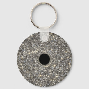 Supermassives schwarzes Loch in der Mitte einer Ga Schlüsselanhänger