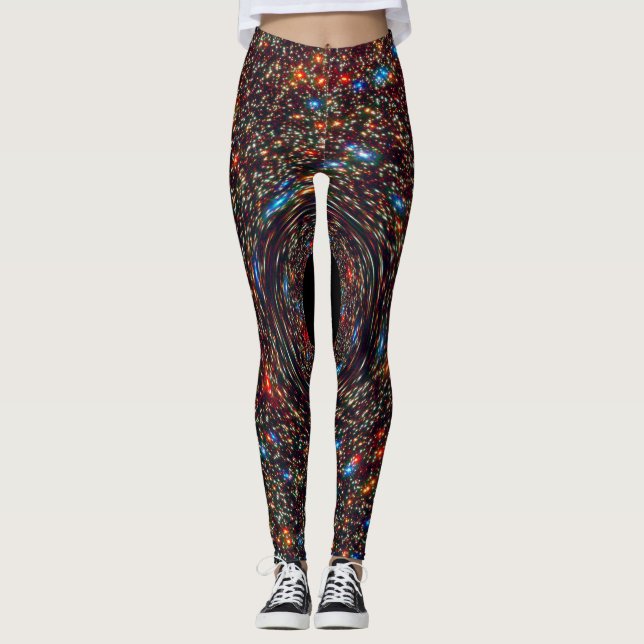 Supermassives Schwarzes Loch Leggings (Vorderseite)