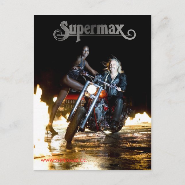 Supermax Postkarte (Vorderseite)