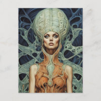 Supermodel Alien Woman