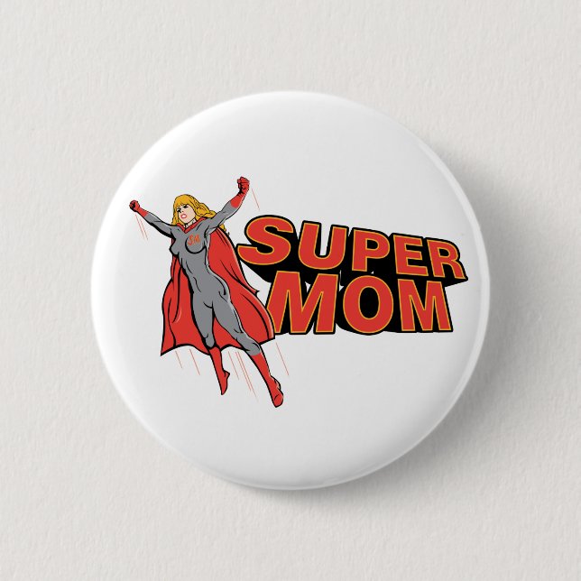Supermom Button (Vorderseite)