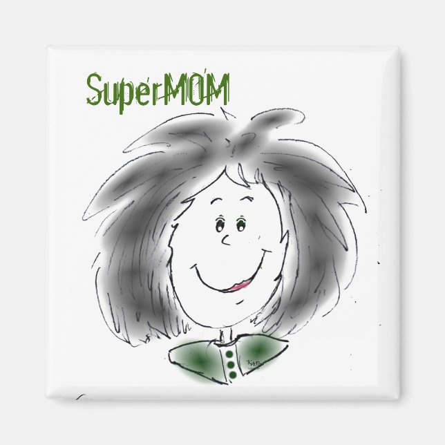 SuperMOM Magnet (Vorne)