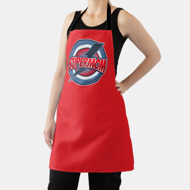 Supermom Retro-Logostil  Schürze (InSitu)