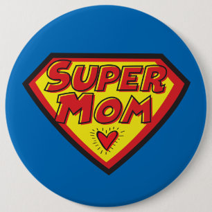 Supermom-Symbol - Button