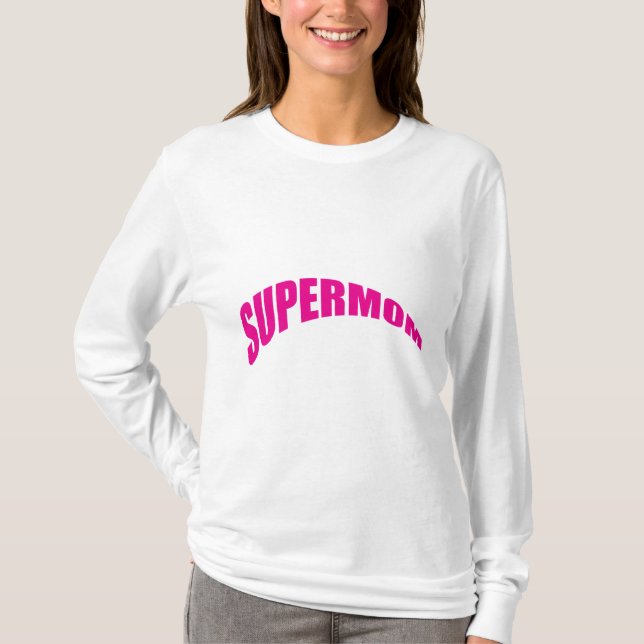 SUPERMOM T-Shirt (Vorderseite)