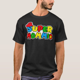 SuperMommio Funny Mama Mommy Mother Video Game Lie T-Shirt