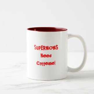 SUPERMOMS-BEDARFS-KOFFEIN ZWEIFARBIGE TASSE