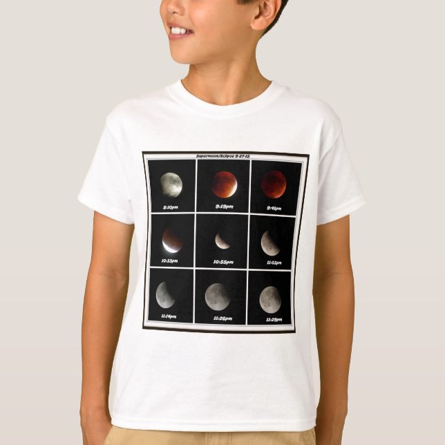 Supermond & Eclipse T-Shirt (Vorderseite)