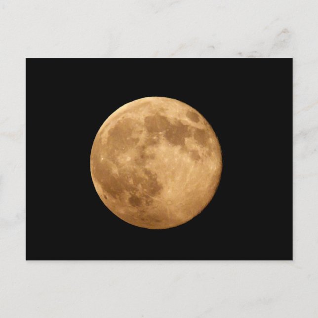 Supermond Postkarte (Vorderseite)