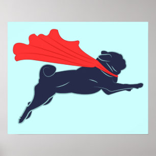 SuperMops-Plakat Poster