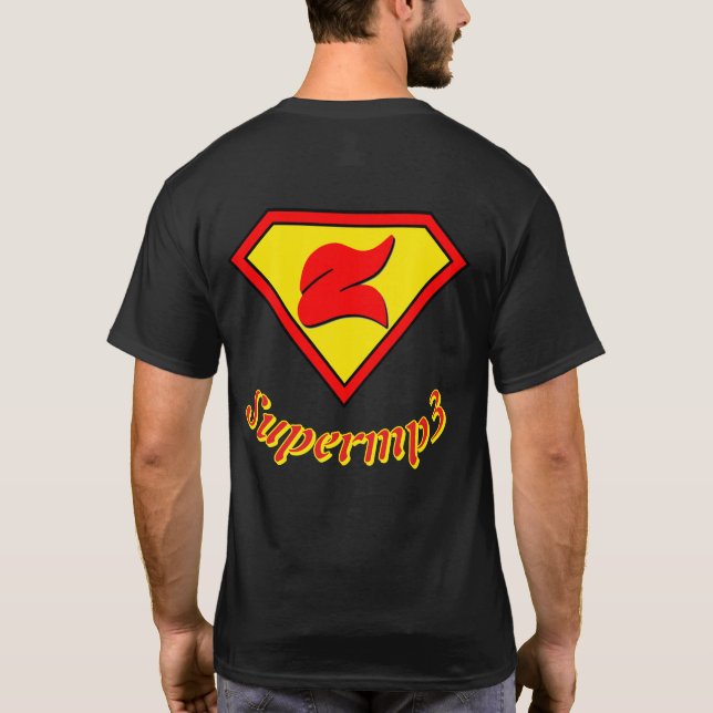 Supermp3 T-Shirt (Rückseite)