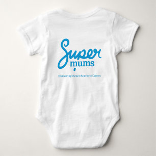 Supermums Babywachsen - weiß Baby Strampler